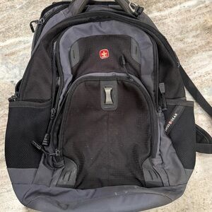SwissGear Black & Gray laptop Backpack